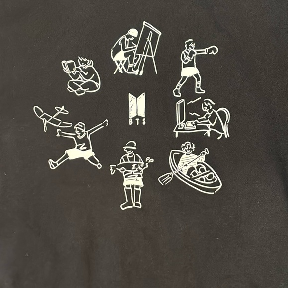 Black BTS Soop Hoody 01 - Picture 7 of 7